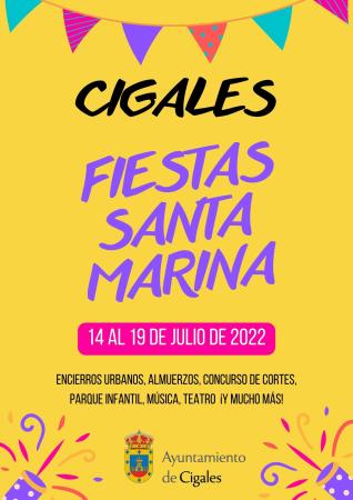 ImagenPrograma Fiestas Santa Marina 2022